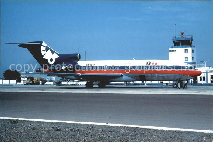 Flugzeuge Zivil Aeroperu Boeing 727-22 OB 1548 c/n 19152
