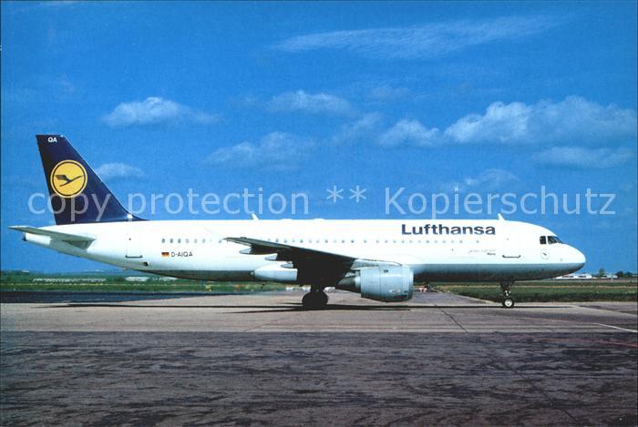 Lufthansa A320-211 D-AIQA cn 172