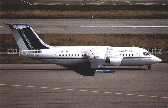 Flugzeuge Zivil British Aerospace BAE 146-200 Flightline G-OLHB c/n E2020