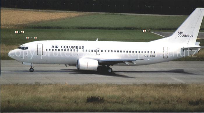 Flugzeuge Zivil Air Columbus Boeing 737-33A CS-TKC c/n 23830/1462