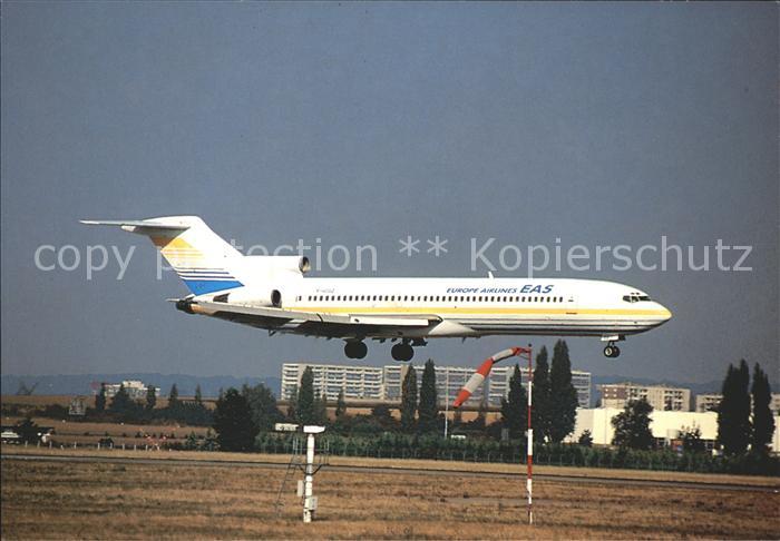 Flugzeuge Zivil EAS Europe Airlines Boeing 727-200 F GCGQ