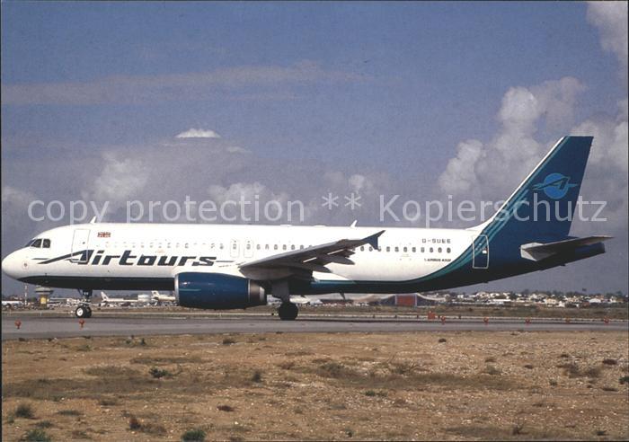 Flugzeuge Zivil Airtours International A320-231 G-SUEE c/n 0363