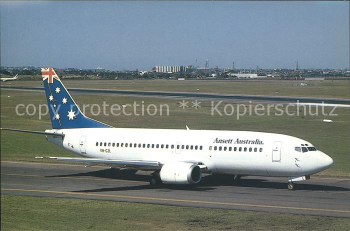 Flugzeuge Zivil Ansett Australia Boeing 737-377 VH-CZL cn 23664