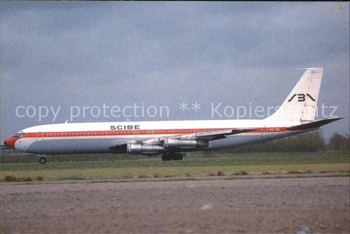 Flugzeuge Zivil Scibe Boeing 707-321B 9Q-CBL c/n 19266/531