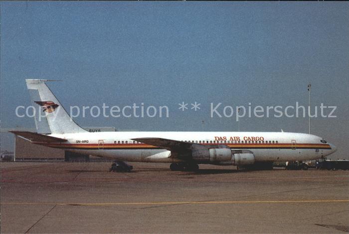 Flugzeuge Zivil DAS Air Cargo Boeing 707-338C 5N-ARQ c/n 18809/407