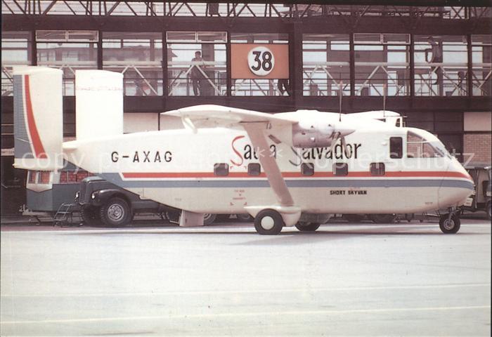 Flugzeuge Zivil Sadia Salvador Brasil Shorts Skyvan G-AXAG SH1861