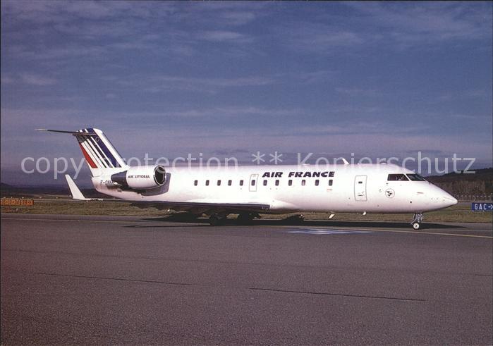 Flugzeuge Zivil Air France Canadair CL600-2B19 Regional Jet F-GNME c/n 7020
