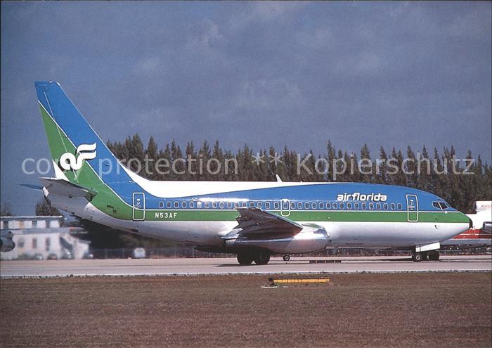 Flugzeuge Zivil Air Florida Boeing 737-200 N53AF