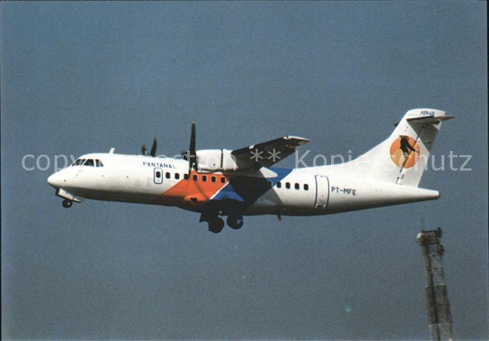 Flugzeuge Zivil Pantanal Linhas Aereas Brazil ATR 425-320 295 PT-MFE