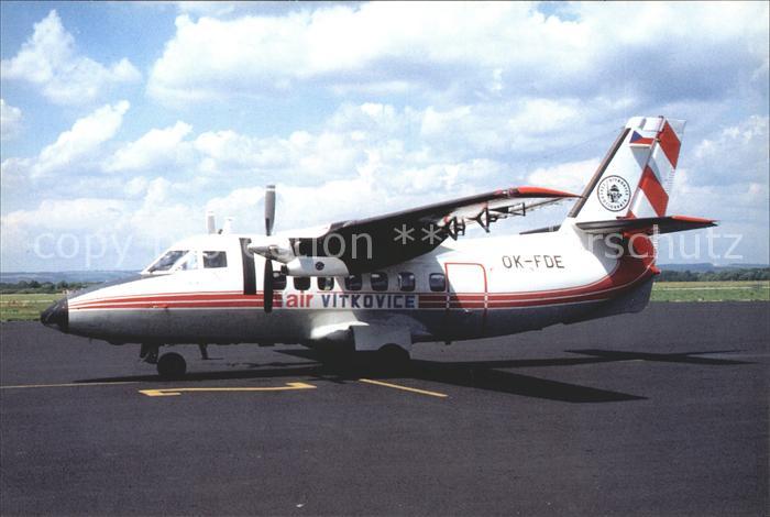 Flugzeuge Zivil Air Vitkovice LET L-410 AB OK-FDE c/n 750409