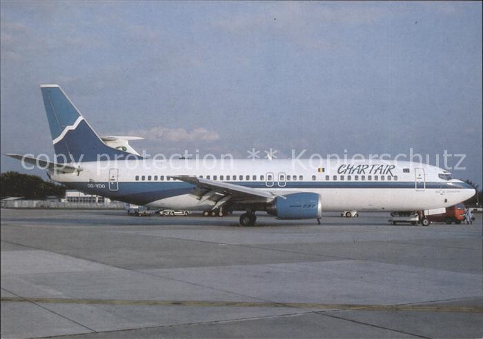 Flugzeuge Zivil Chartair Boeing 737-4YO OO-VDO c/n 24915