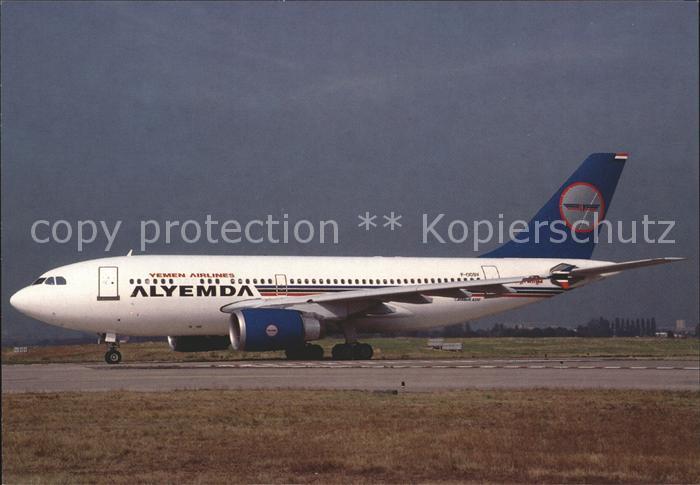 Flugzeuge Zivil Alyemda A310-304 F-ODSV c/n 0473