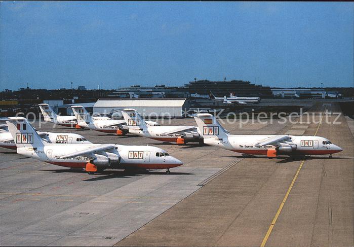 Flugzeuge Zivil TNT BAE 146-200 QT Cologne