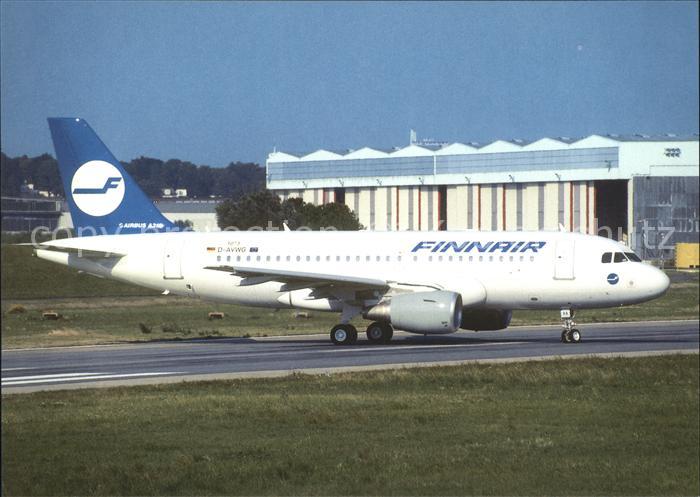 Flugzeuge Zivil Finnair A319-112 D-AVWG OH-LVA cn 1073