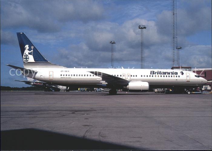 Flugzeuge Zivil Britannia Airways B-737-8Q8 OY-SEA c/n 28213
