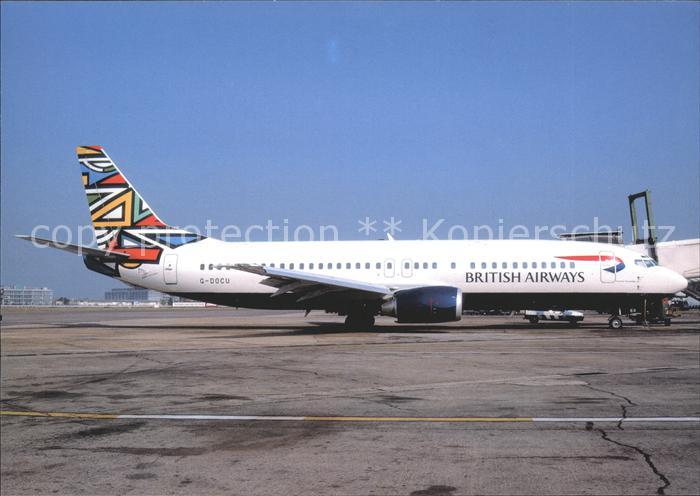 Flugzeuge Zivil British Airways Boeing B-737-436 G-DOCU c/n 25854/2430