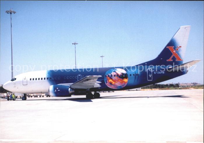 Flugzeuge Zivil Titan B737-33A G-ZAPM