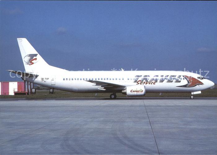 Flugzeuge Zivil Travel Service B-737-4Q8 OK-TVP c/n 24234