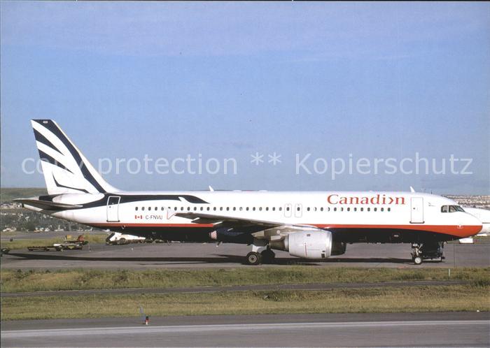 Flugzeuge Zivil Canadian Airlines A-320 C-FNVU