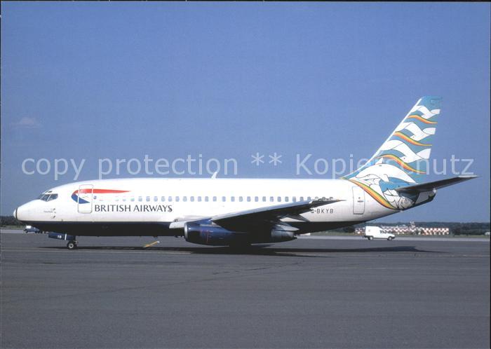 Flugzeuge Zivil British Airways Boeing B-737-236 G-BKYB c/n 23160/1053