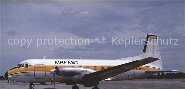 Flugzeuge Zivil Airfast HS-748-222-2A PK-OBV c/n 1585