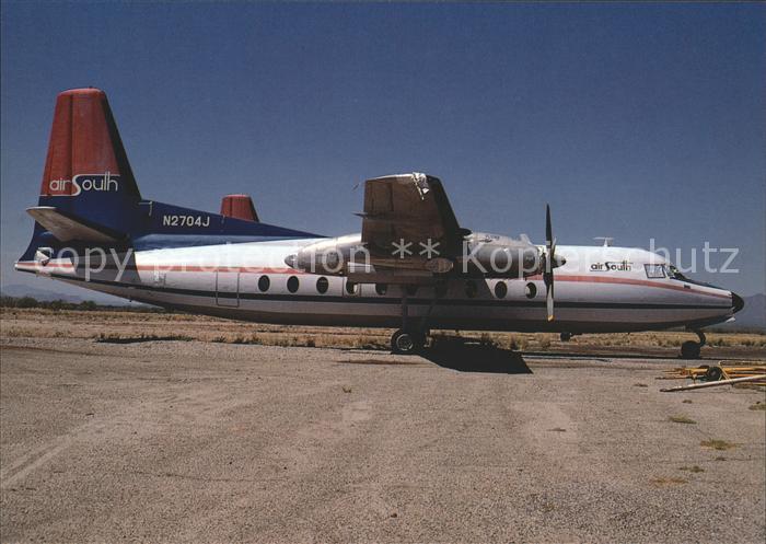 Flugzeuge Zivil Air South Fairchild F-27J N2702J c/n 115