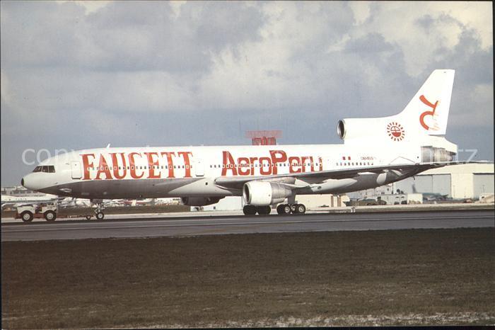 Flugzeuge Zivil Faucett Aero Peru Lockheed 1011 TriStar OB-1455 c/n 1002