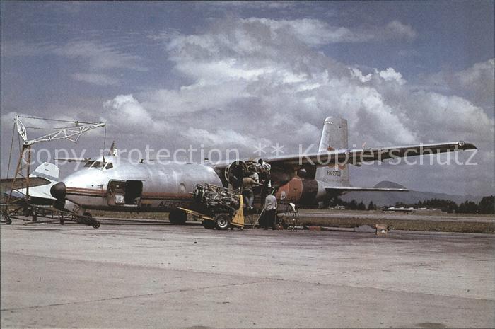 Flugzeuge Zivil Aerosucre Colombia Ltda Handley Page Herald 401 HK-2702 ex G-BEY