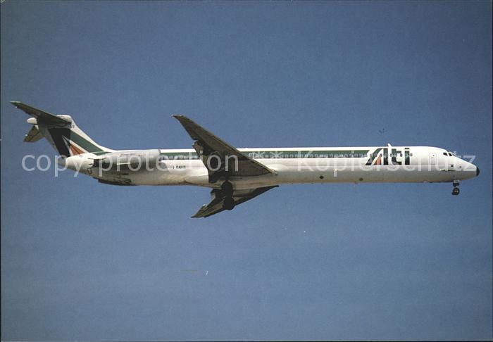 Flugzeuge Zivil Ati Mc Donnell Douglas MD82 I-DAVB