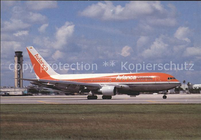 Flugzeuge Zivil Avianca Colombia Boeing 767-200ER N-986AN
