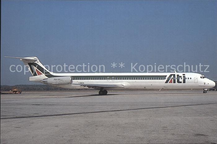 Flugzeuge Zivil Ati McDonnell douglas MD-82 I-DACV c/n 53056/1882