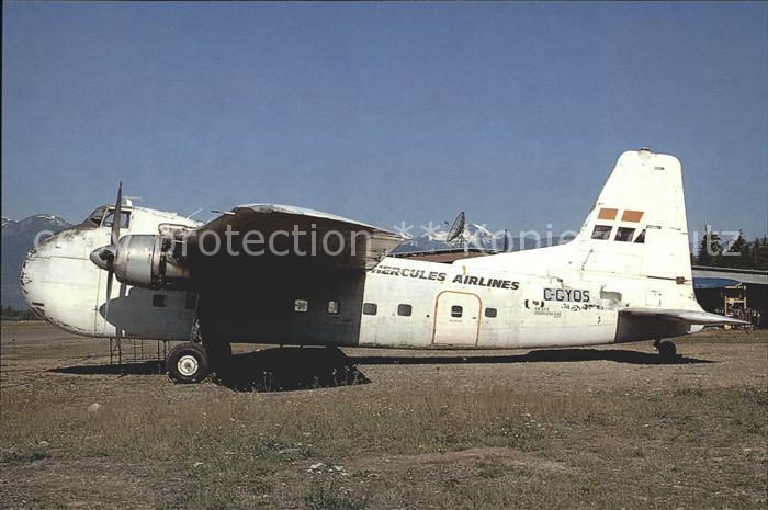Flugzeuge Zivil Hercules Airlines Bristol 170 C-GYQS