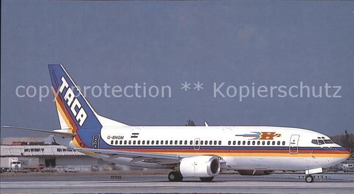 Flugzeuge Zivil TACA Boeing 737-3Y0 G-BNGM c/n 23925/1544