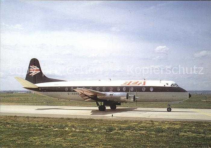 Flugzeuge Zivil BEA Viscount G-AOHO