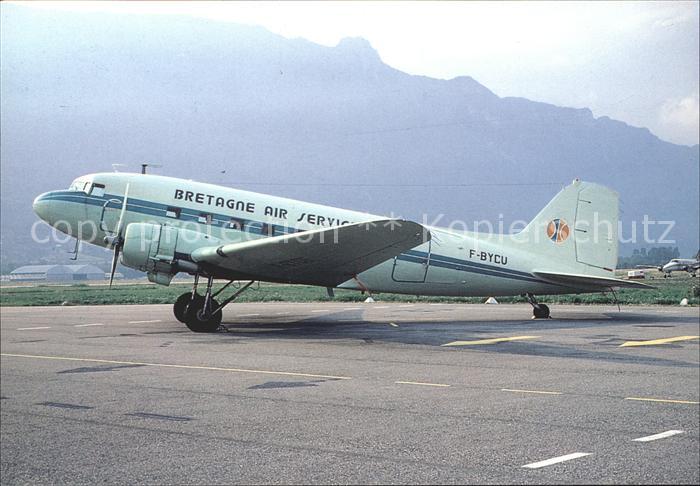 Flugzeuge Zivil Bretagne Air Service DC-3 F-BYCU