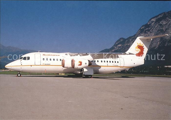 Flugzeuge Zivil Malmoe Aviation BAe 146-200 G-BRXT c/n 2115