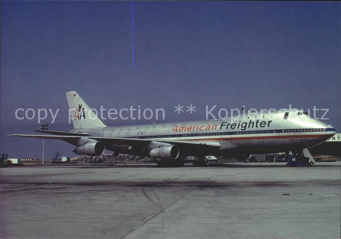 Flugzeuge Zivil American Freighter Boeing 747-123SCD N9671