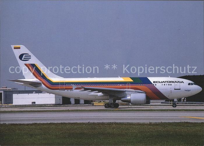 Flugzeuge Zivil Ecuatoriana Airbus A310-304 HC-BRA c/n 574