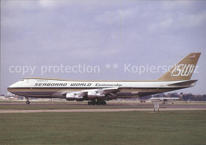 Flugzeuge Zivil Seabord World Containership Boeing 747-245F N701SW