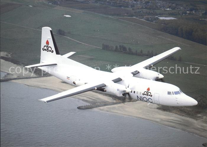 Flugzeuge Zivil National Iranian Oil Comp. Fokker 50 EP-OIL
