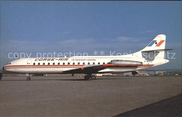 Flugzeuge Zivil Corse Air Aerospatiale Caravelle 6N F-BVPZ c/n 218