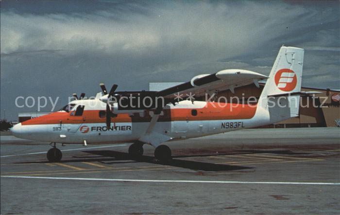 Flugzeuge Zivil Frontier Airlines DeHavilland Canada DHC-6 Twin Otter 'N983FL