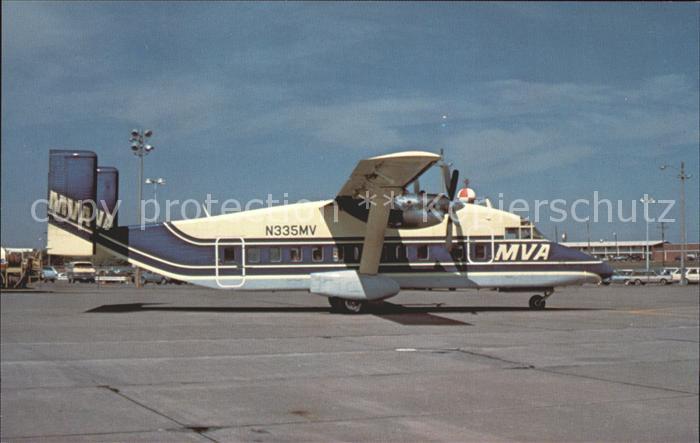Flugzeuge Zivil MVA Mississippi Valley Airlines Shorts SD3-30 N335MV