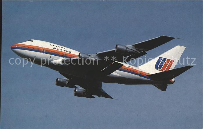 Flugzeuge Zivil United Airlines Boeing 747SP-21