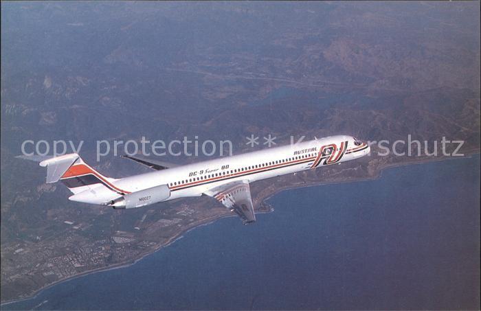 Flugzeuge Zivil Austral Argentina McDonnell Douglas DC-9-80 N10027 c/n 48025