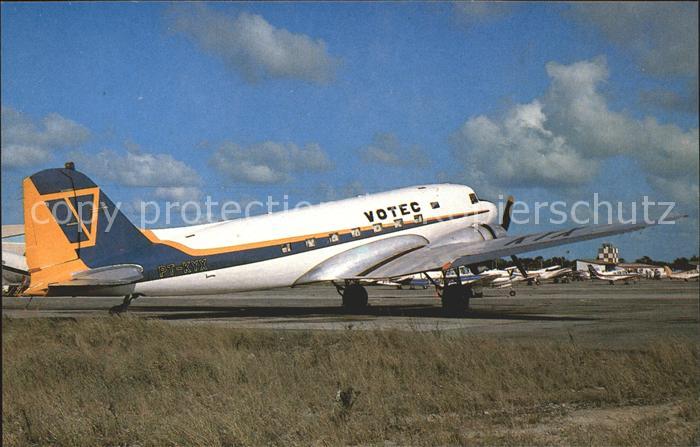 Flugzeuge Zivil Votec Servicos Aereos Regionais Douglas Dc-3 C-47A PT-KYX c/n 25