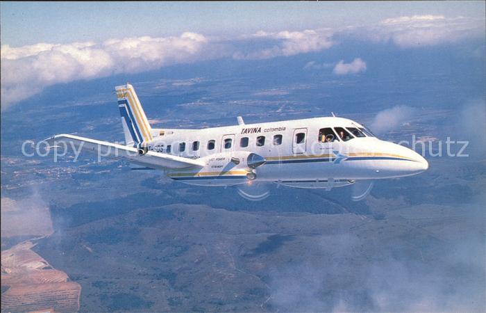 Flugzeuge Zivil Tavina Colombia Embraer EMB-110P1 Bandeirante PT-SDS HK-2639