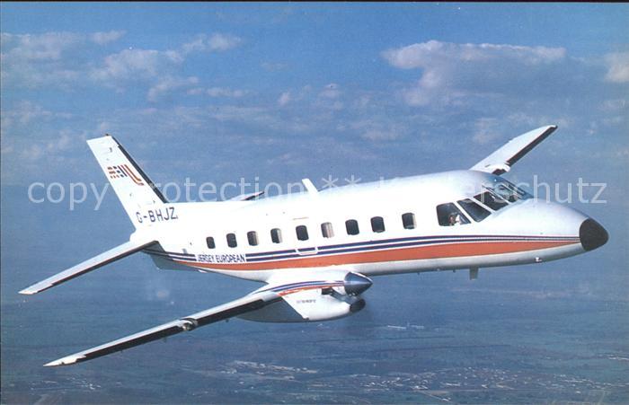 Flugzeuge Zivil Jersey European  EMB-110 Bandeirante G-BHJZ