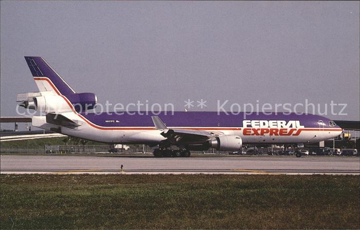 Flugzeuge Zivil Federal Express McD Douglas MD-11F N601FE c/n 48401
