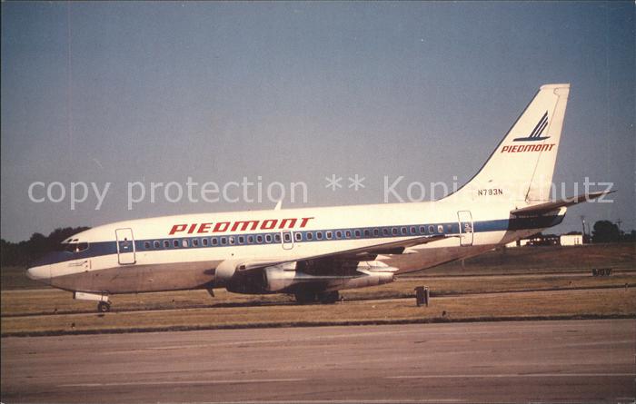 Flugzeuge Zivil Piedmont B-737-200 N783N